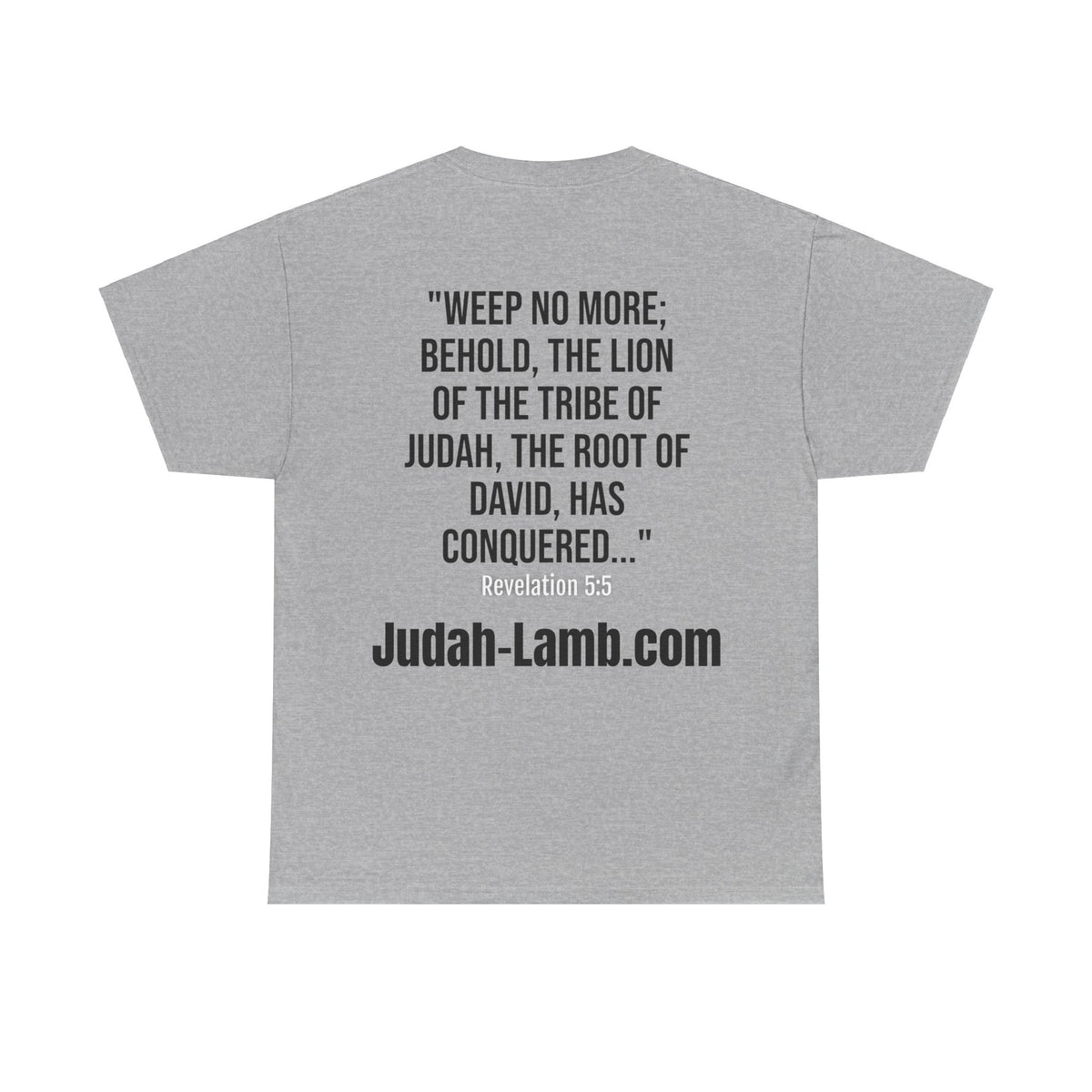 Judah Lamb Logo - Unisex Heavy Cotton Tee