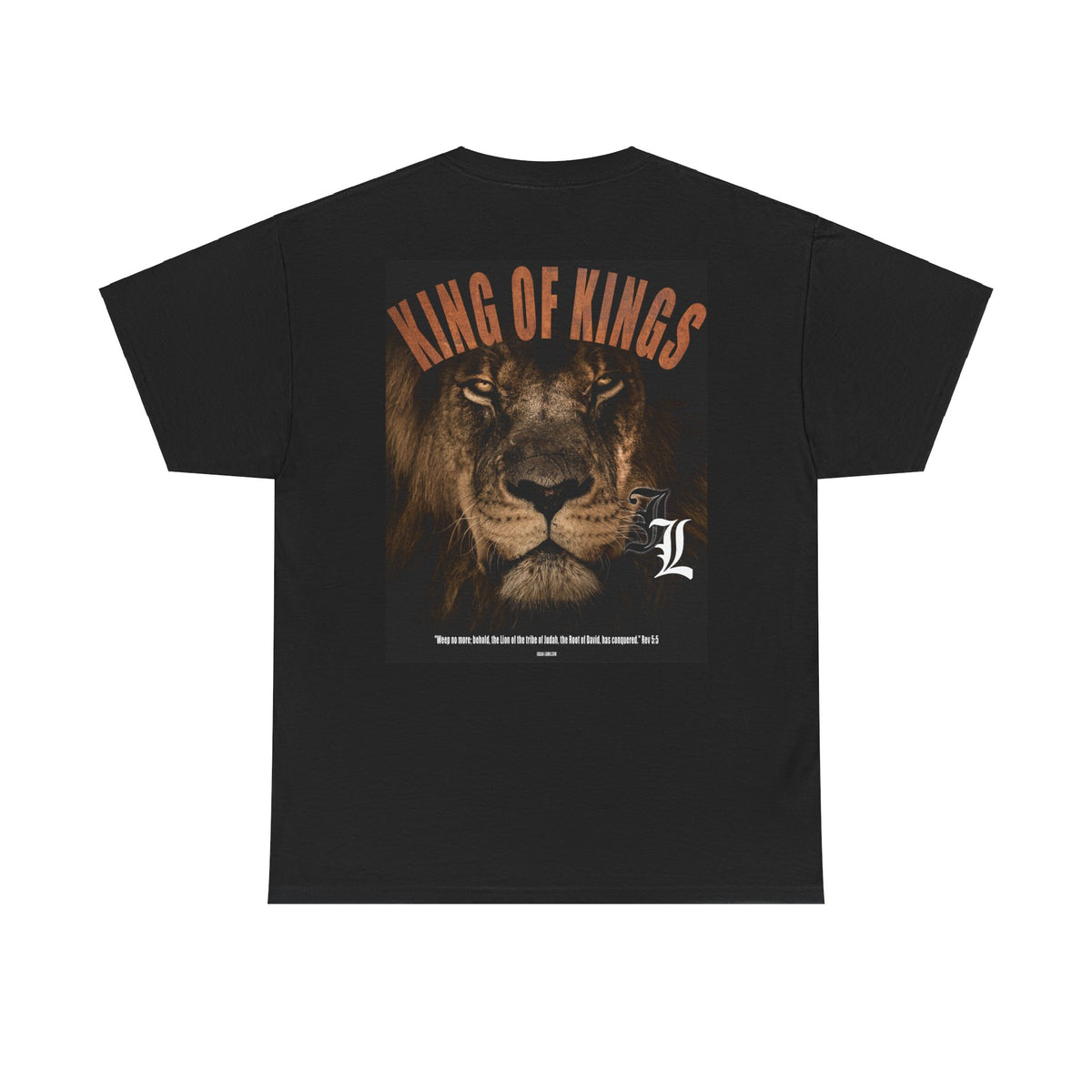King of Kings Unisex Heavy Cotton Tee - Bold Graphic T-Shirt for Men and Women