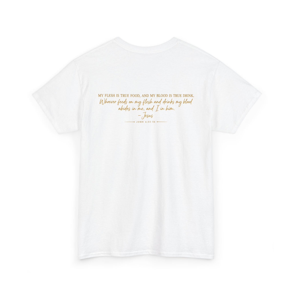 You Are What You Eat Tee — Eucharist-Inspired Christian Graphic Tee