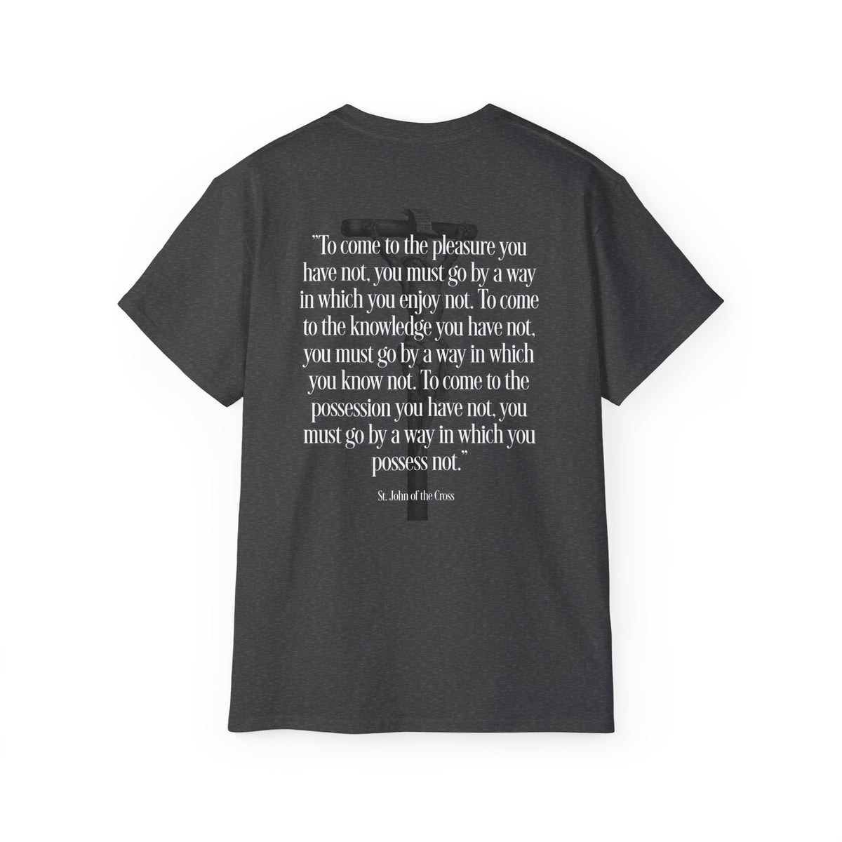 St. John of the Cross Unisex Tee, Inspirational T-Shirt, Spiritual Gift, Motivational Apparel, Faith-Based Clothing, Religious Tee