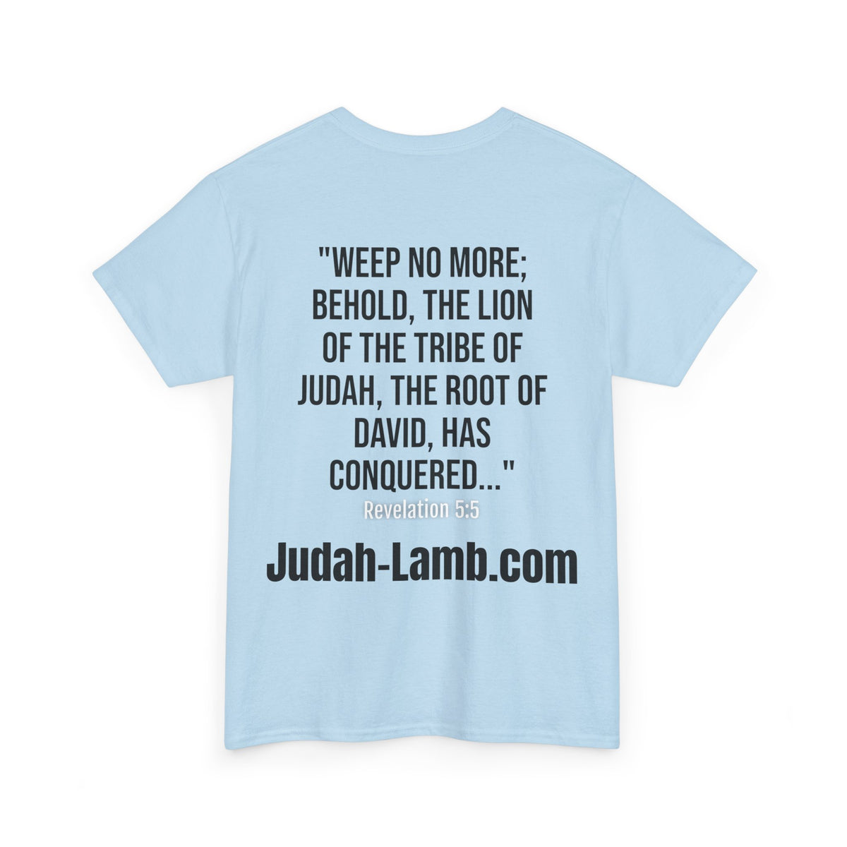 Judah Lamb Logo - Unisex Heavy Cotton Tee