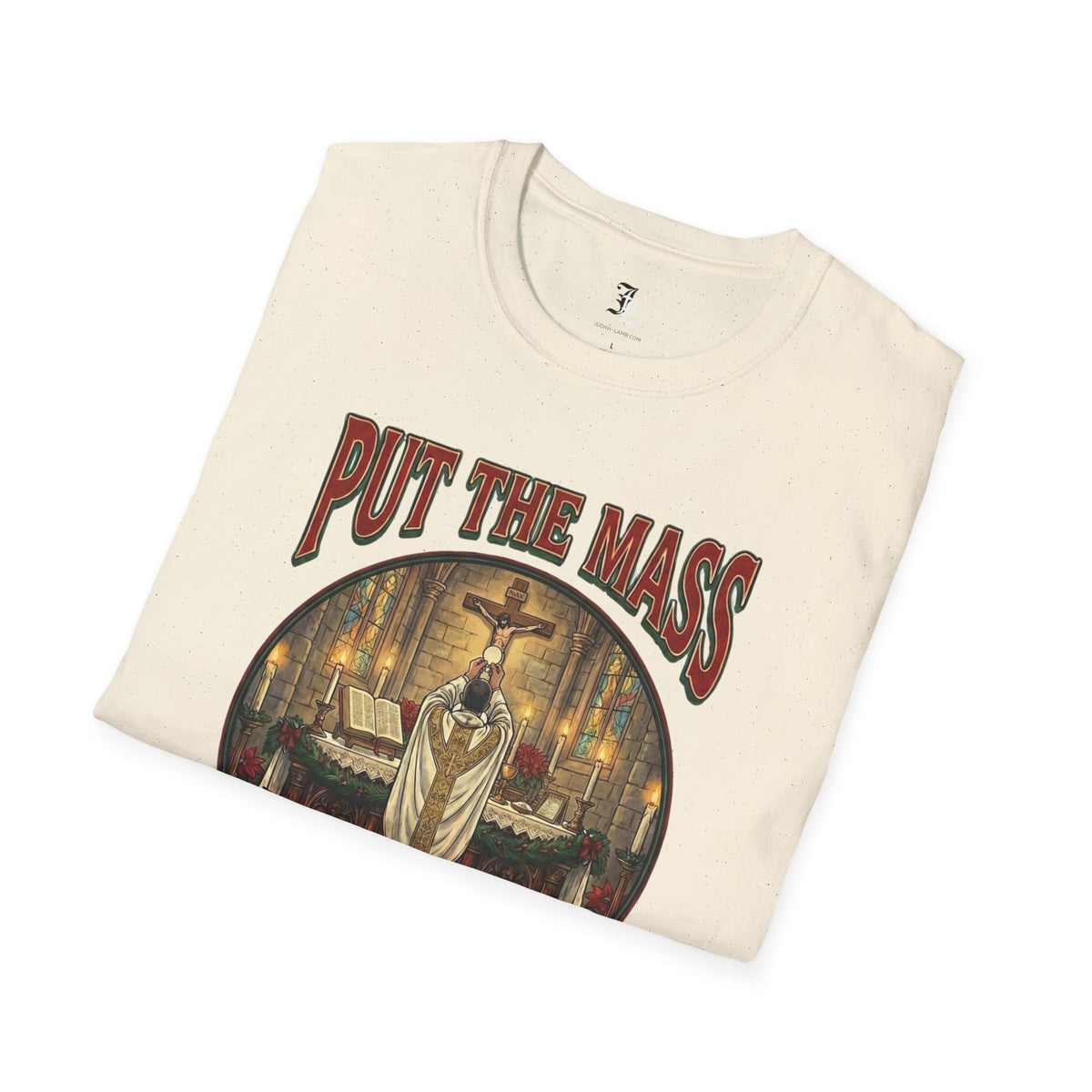 "Put the Mass Back in Christmas" Holiday Tee