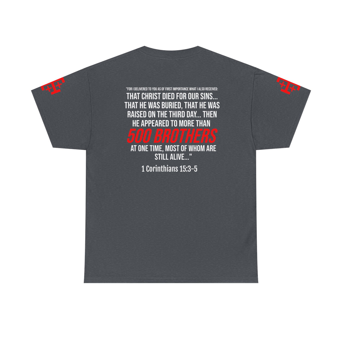 HE IS RISEN (Fact Checked) Unisex Heavy Cotton Tee