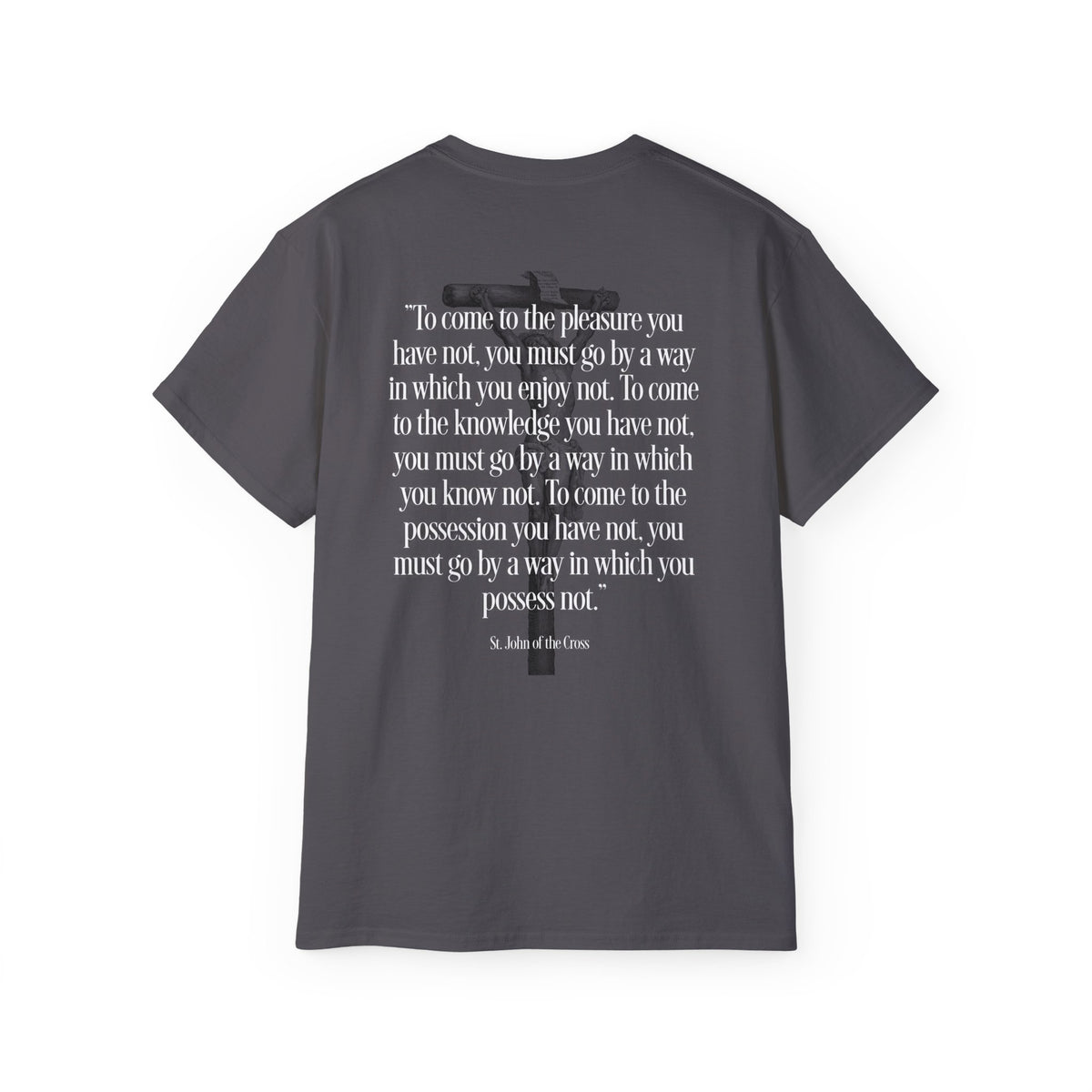 St. John of the Cross Unisex Tee, Inspirational T-Shirt, Spiritual Gift, Motivational Apparel, Faith-Based Clothing, Religious Tee