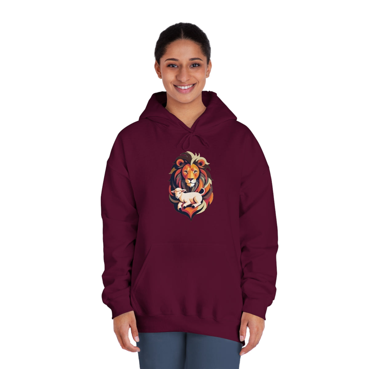 Judah Lamb Logo - Unisex DryBlend® Hooded Sweatshirt