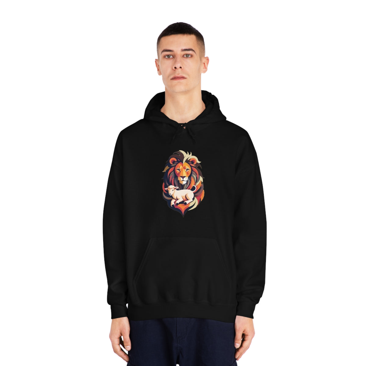Judah Lamb Logo - Unisex DryBlend® Hooded Sweatshirt