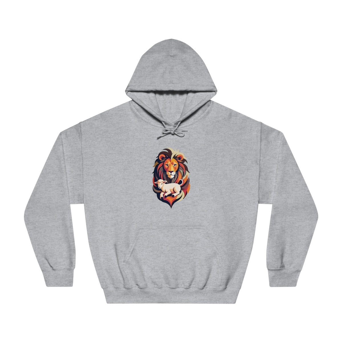 Judah Lamb Logo - Unisex DryBlend® Hooded Sweatshirt
