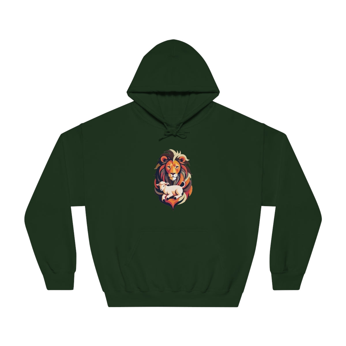 Judah Lamb Logo - Unisex DryBlend® Hooded Sweatshirt