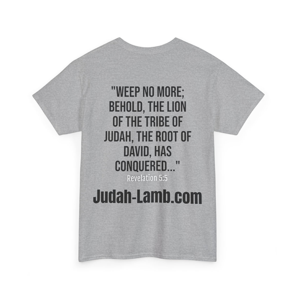 Judah Lamb Logo - Unisex Heavy Cotton Tee