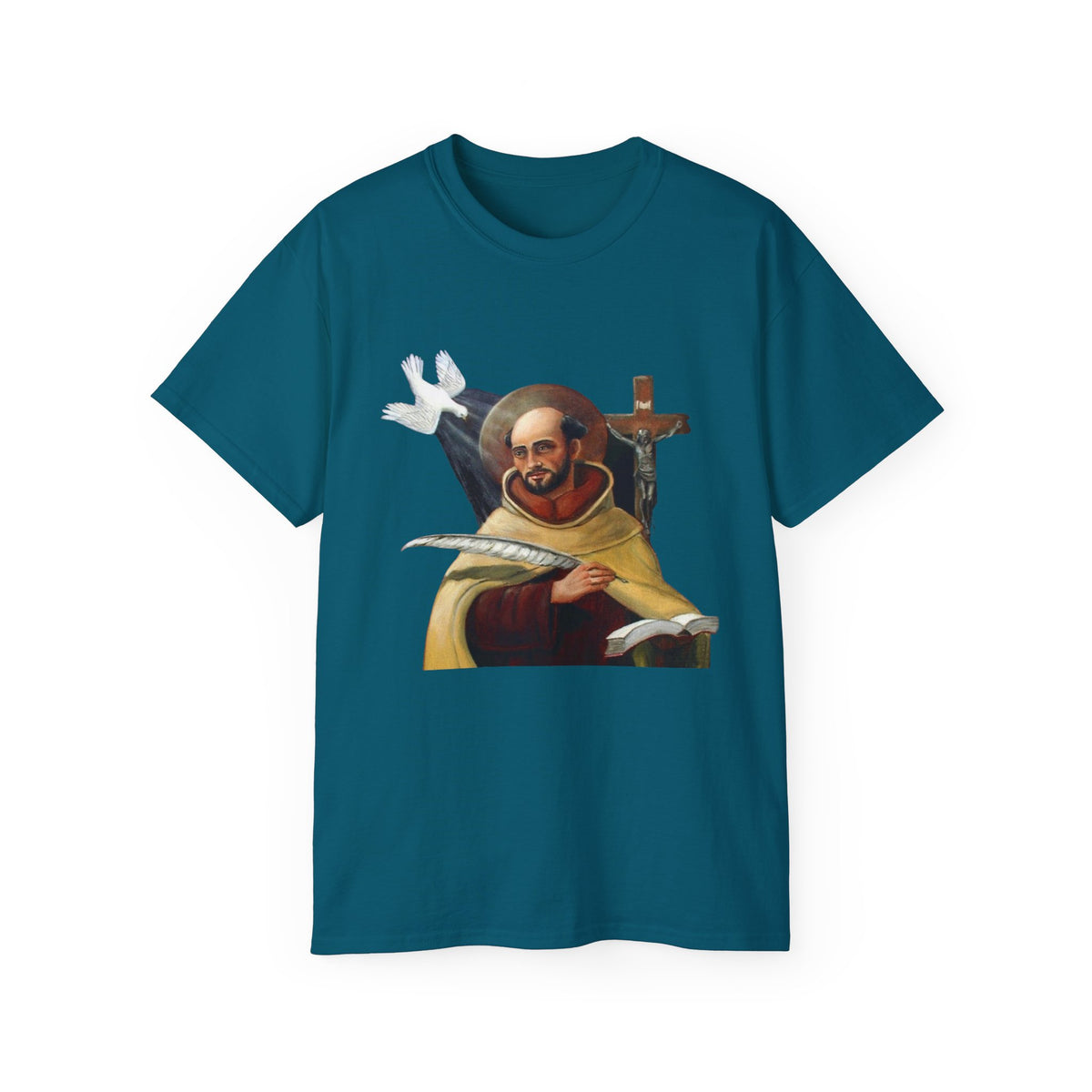St. John of the Cross Unisex Tee, Inspirational T-Shirt, Spiritual Gift, Motivational Apparel, Faith-Based Clothing, Religious Tee
