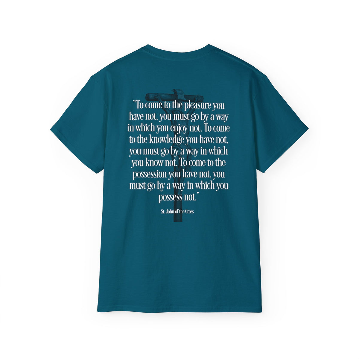 St. John of the Cross Unisex Tee, Inspirational T-Shirt, Spiritual Gift, Motivational Apparel, Faith-Based Clothing, Religious Tee