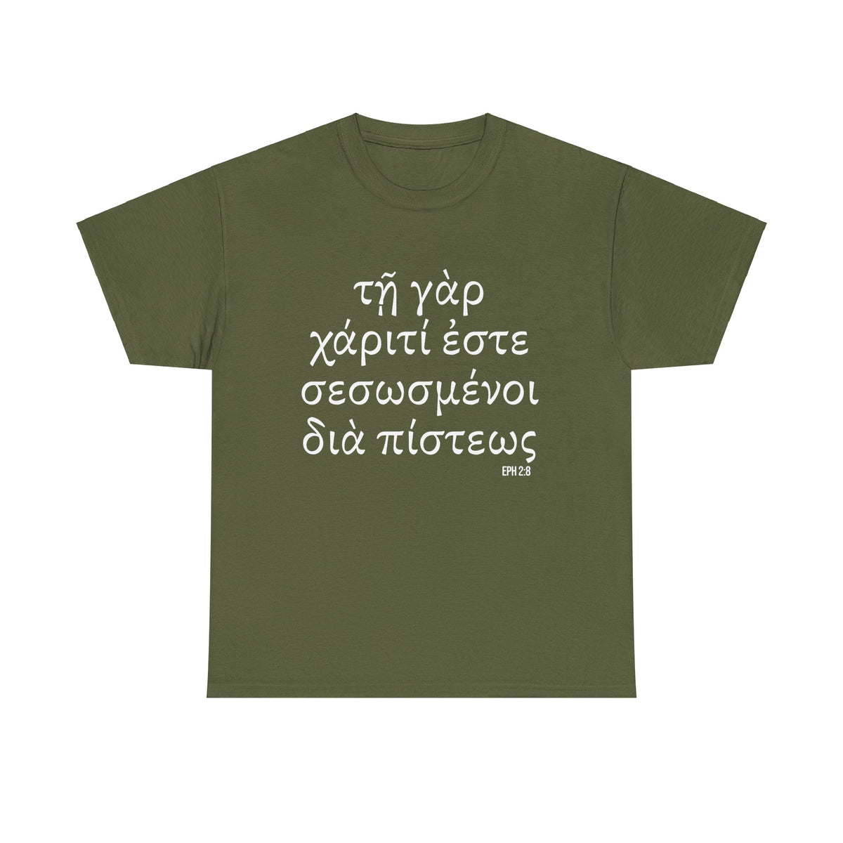 Ephesians 2:8 Conversation Starter - Unisex Heavy Cotton Tee