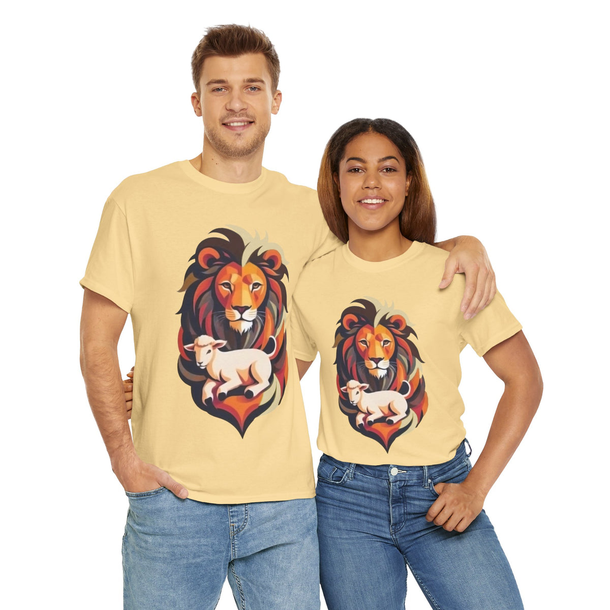 Judah Lamb Logo - Unisex Heavy Cotton Tee