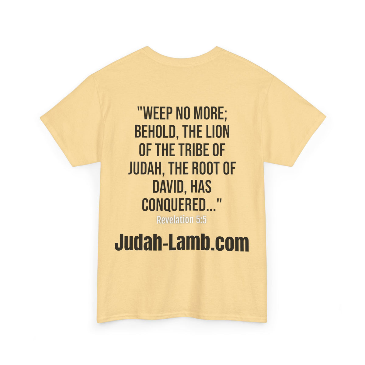 Judah Lamb Logo - Unisex Heavy Cotton Tee