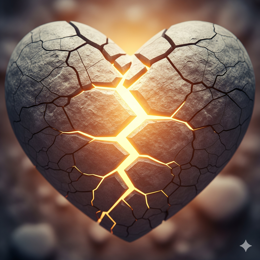 On broken hearts...