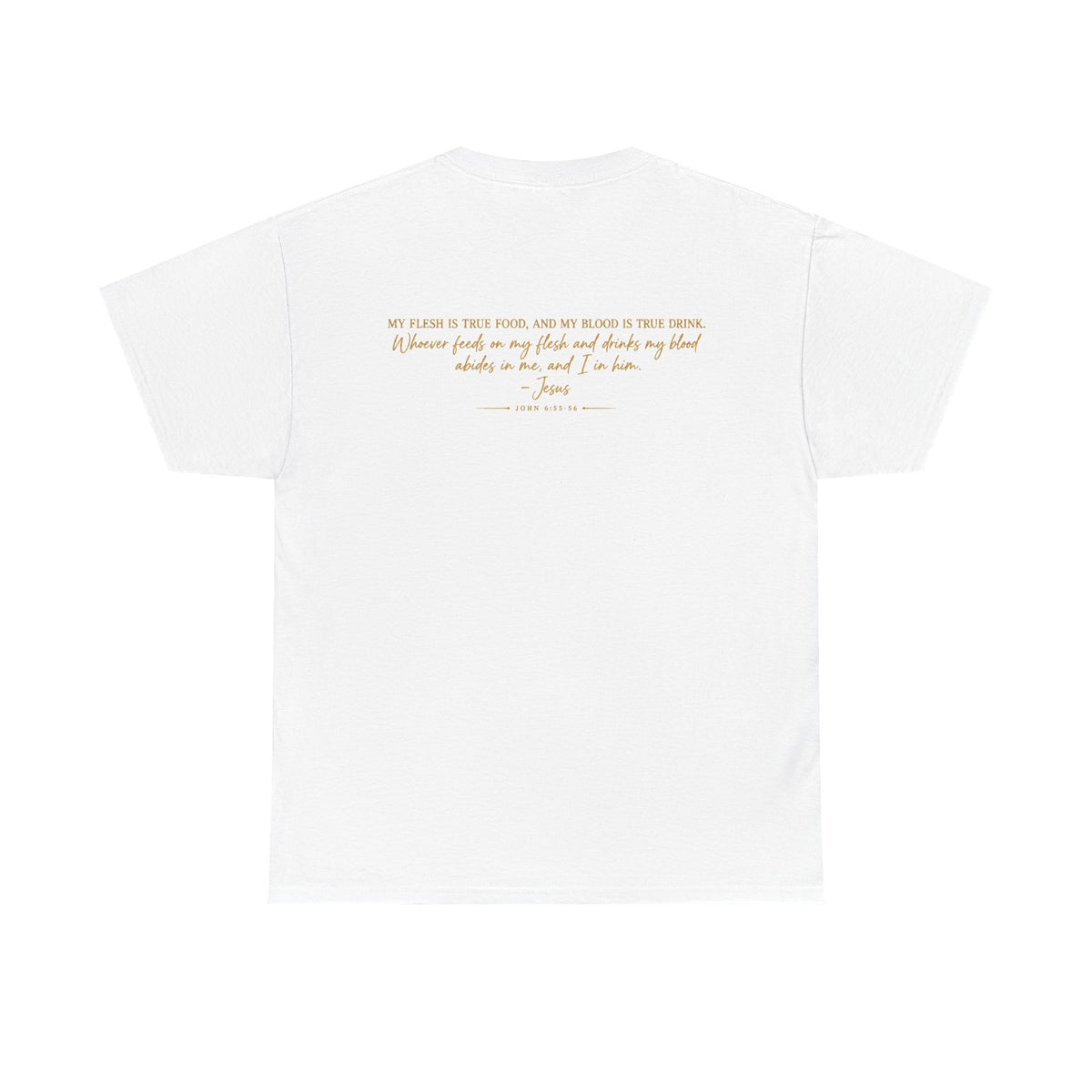 You Are What You Eat Tee — Eucharist-Inspired Christian Graphic Tee