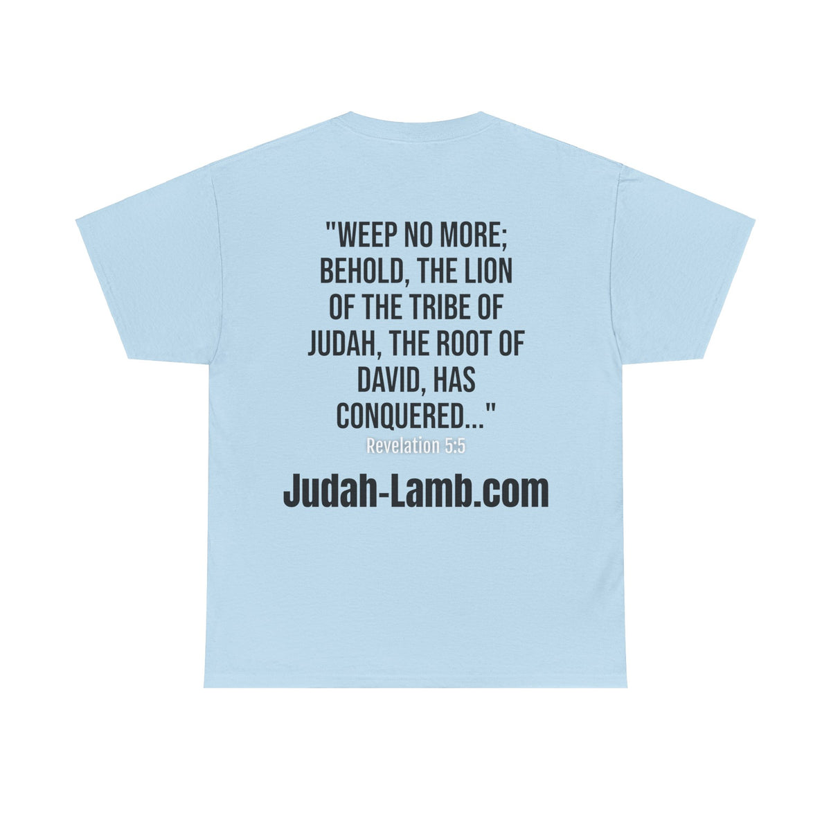 Judah Lamb Logo  - Unisex Heavy Cotton Tee