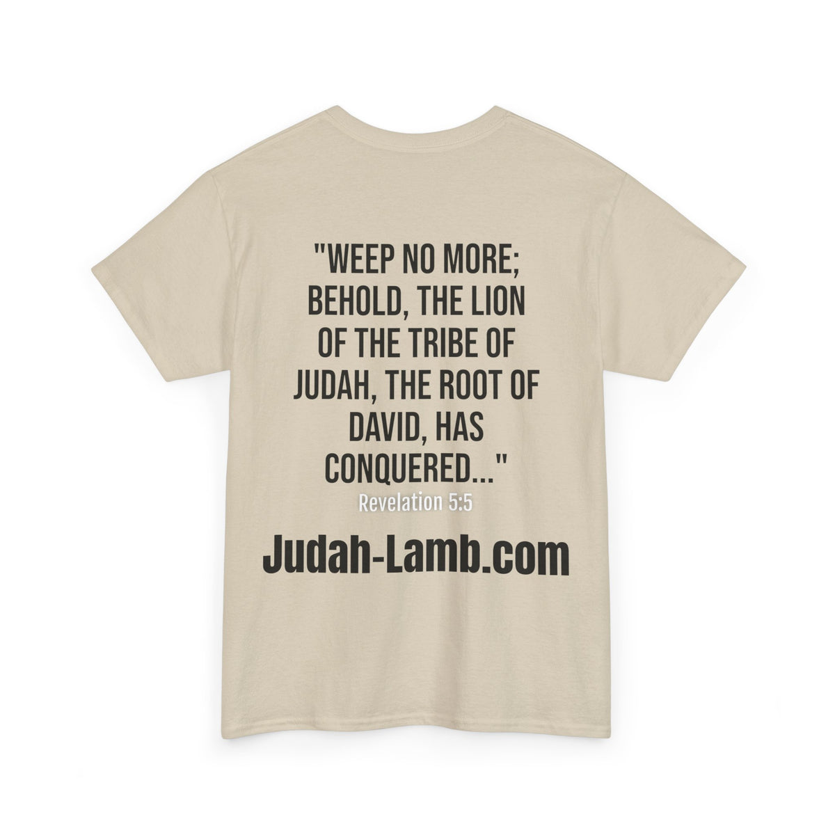 Judah Lamb Logo  - Unisex Heavy Cotton Tee