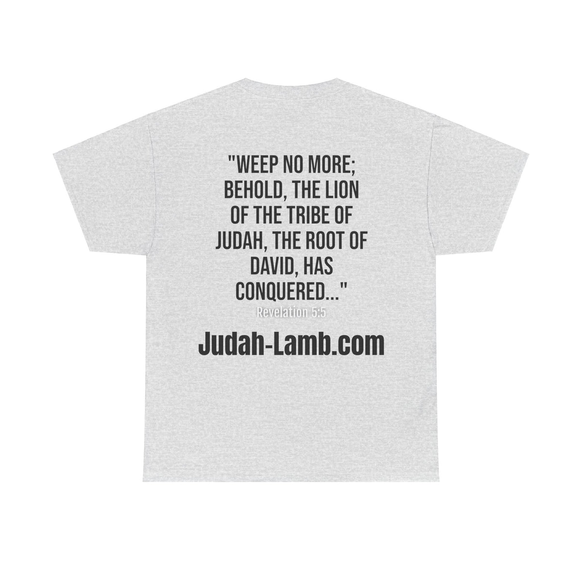 Judah Lamb Logo  - Unisex Heavy Cotton Tee
