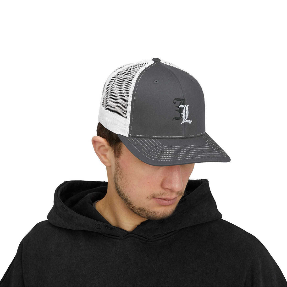 Judah Lamb - Initials/Logo -  Snapback Trucker Cap