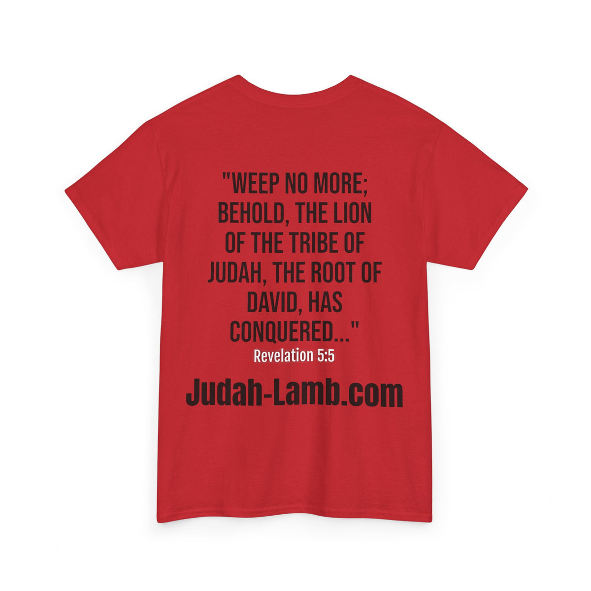 Judah Lamb Logo  - Unisex Heavy Cotton Tee