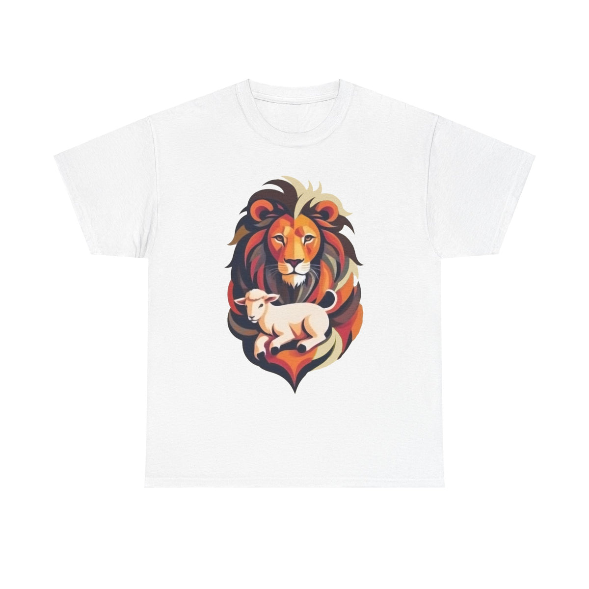 Judah Lamb Logo  - Unisex Heavy Cotton Tee