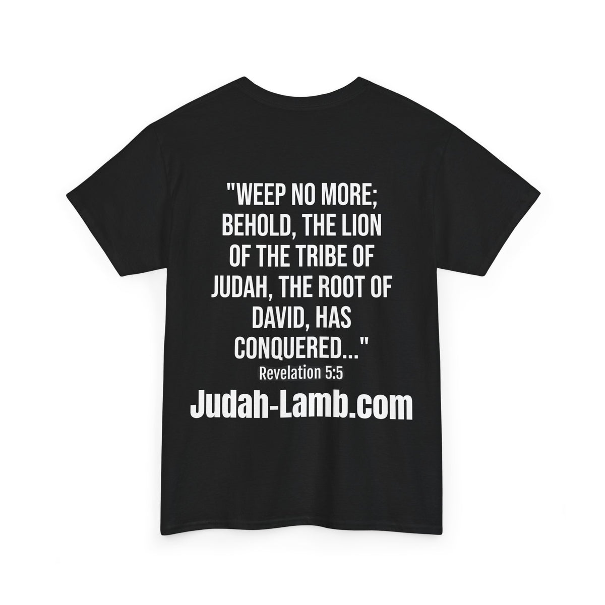 Judah Lamb Logo  - Unisex Heavy Cotton Tee
