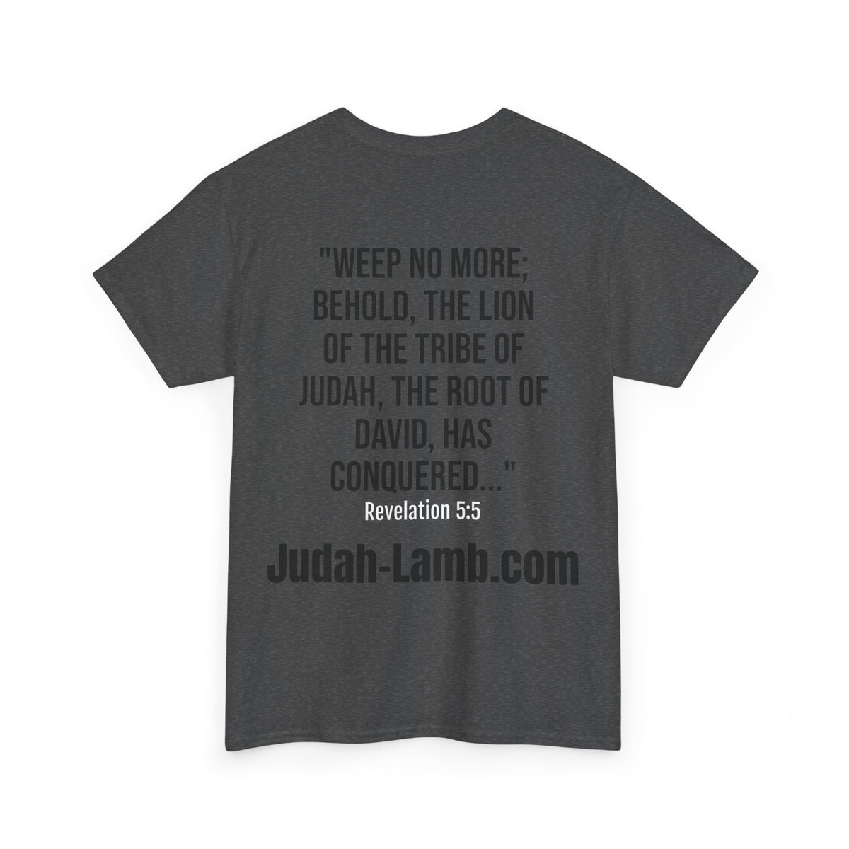 Judah Lamb Logo  - Unisex Heavy Cotton Tee