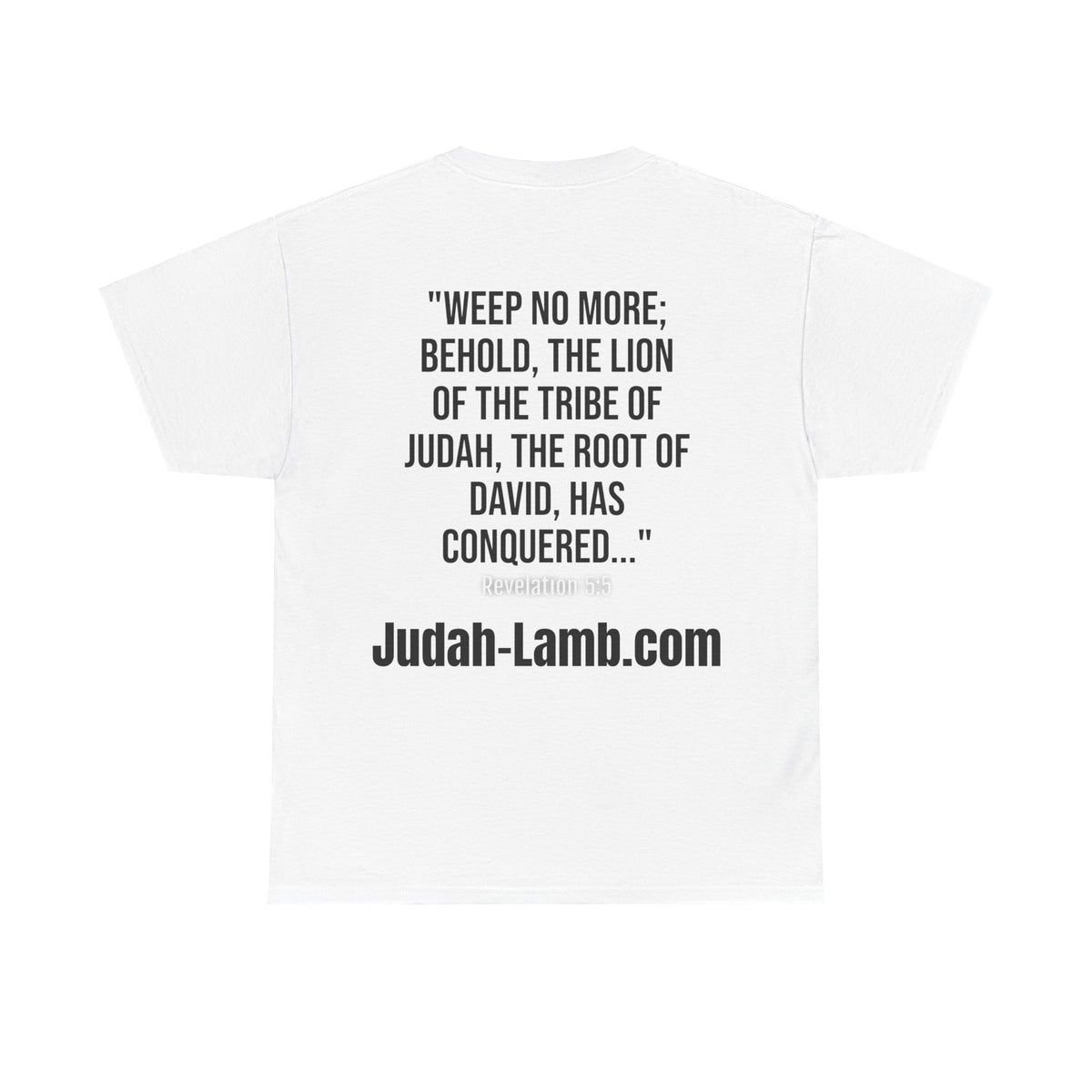 Judah Lamb Logo  - Unisex Heavy Cotton Tee