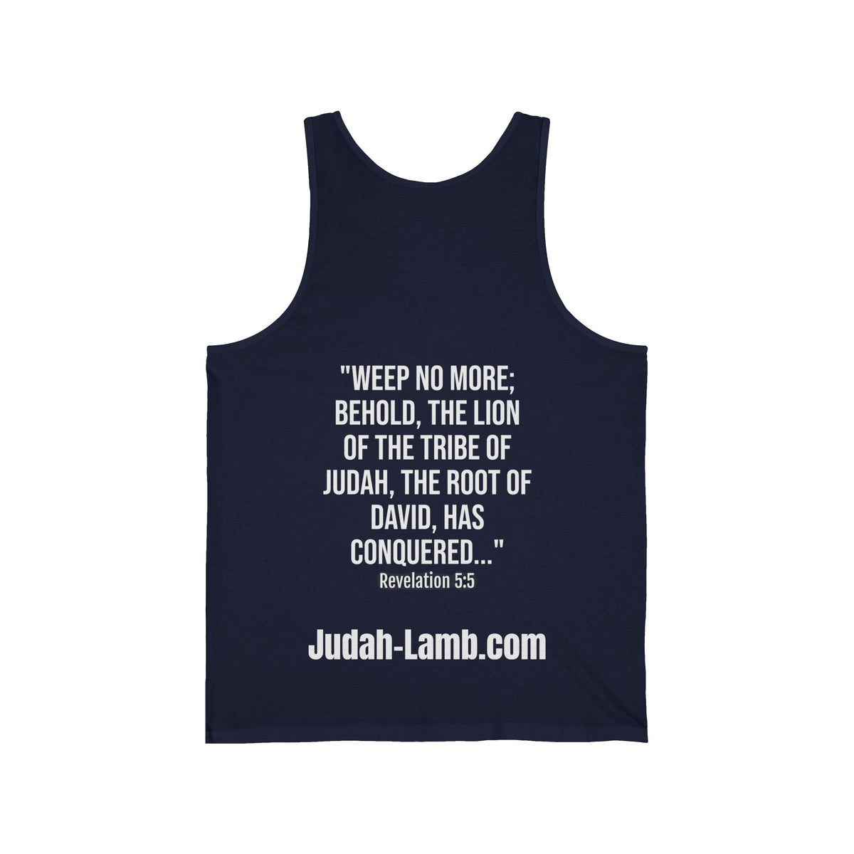 Judah Lamb Logo - Unisex Jersey Tank