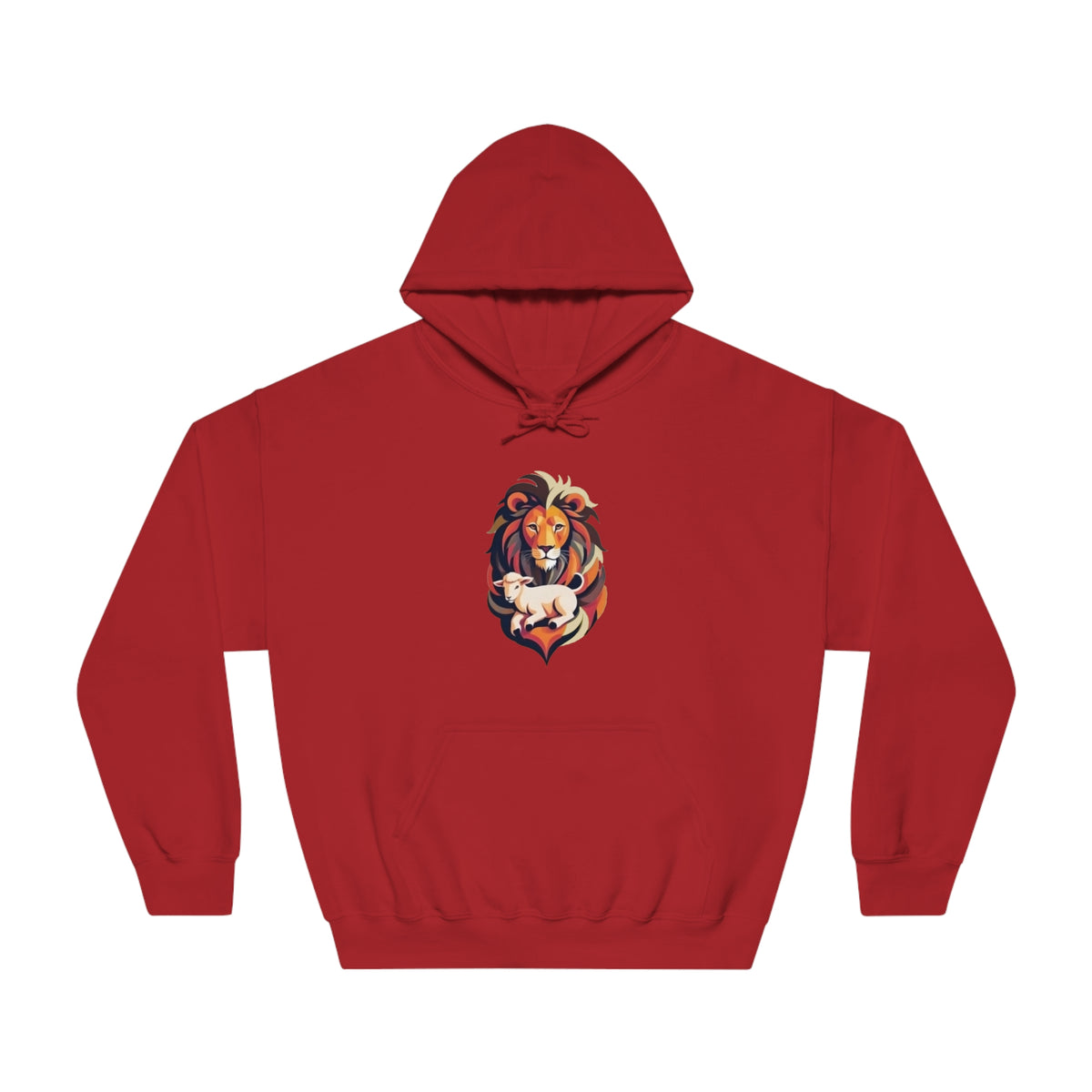 Judah Lamb Logo - Unisex DryBlend® Hooded Sweatshirt