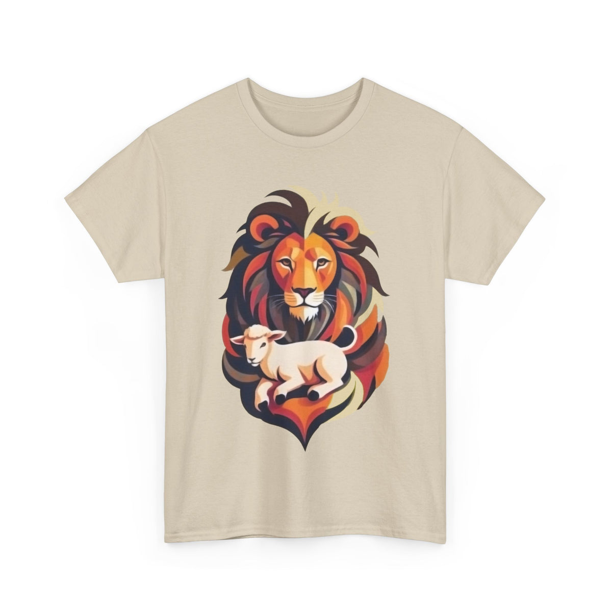 Judah Lamb Logo  - Unisex Heavy Cotton Tee