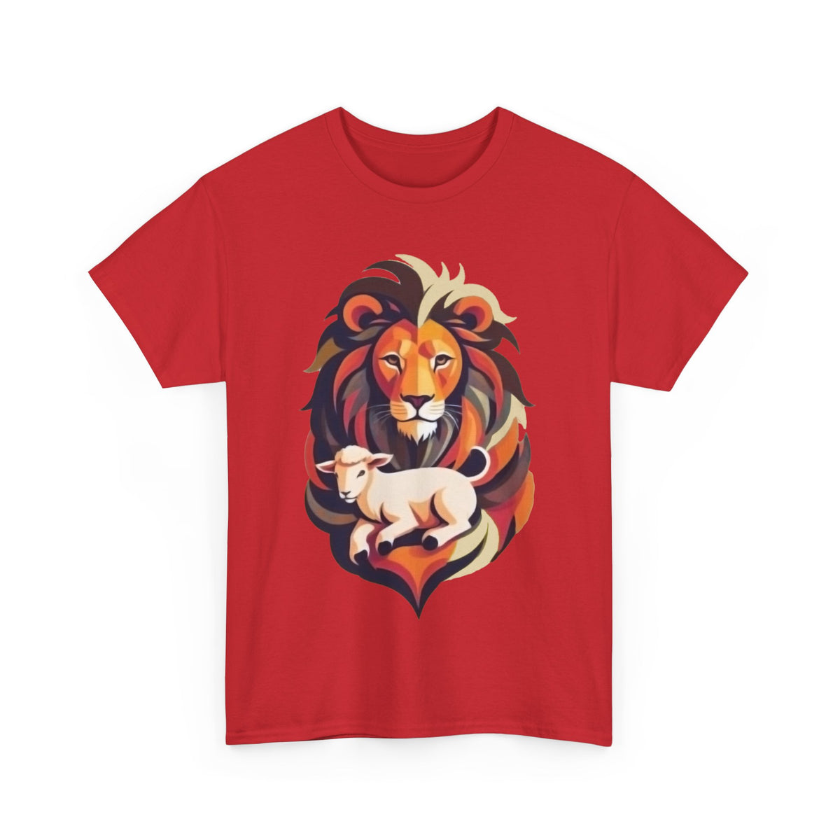 Judah Lamb Logo  - Unisex Heavy Cotton Tee