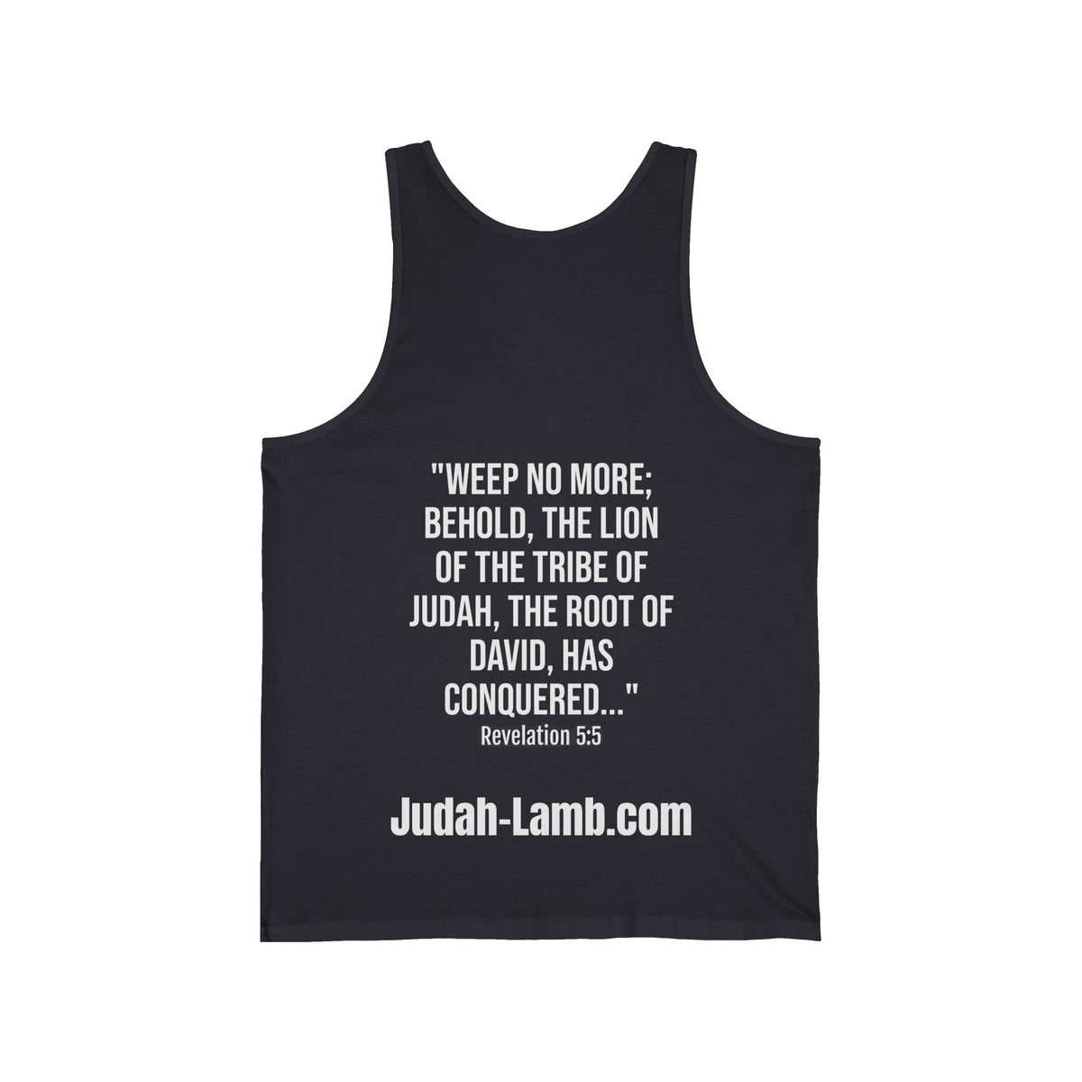 Judah Lamb Logo - Unisex Jersey Tank