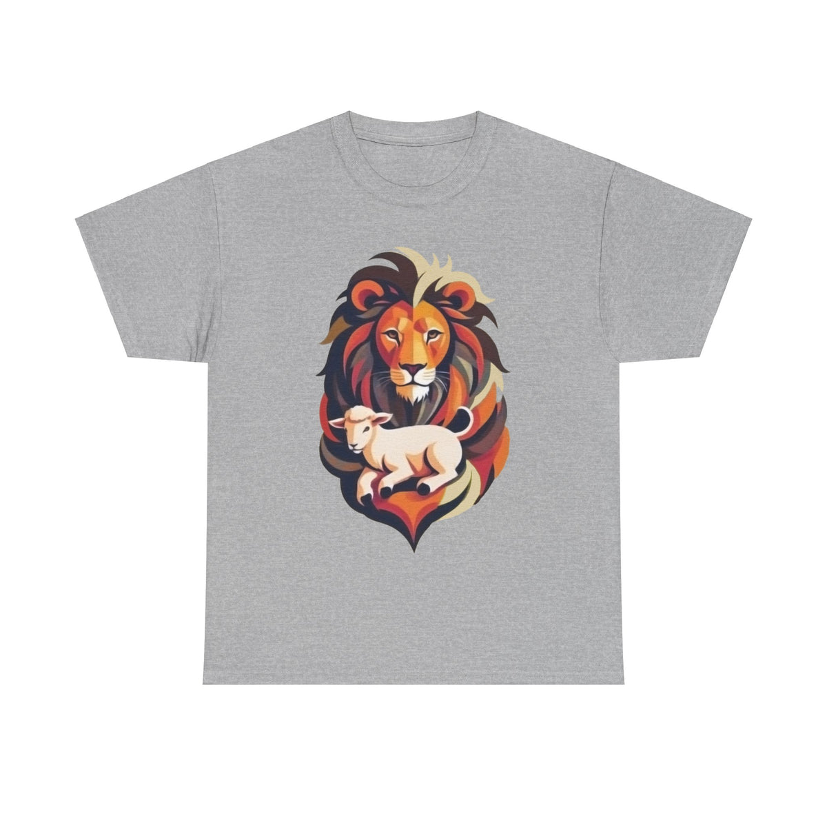Judah Lamb Logo  - Unisex Heavy Cotton Tee
