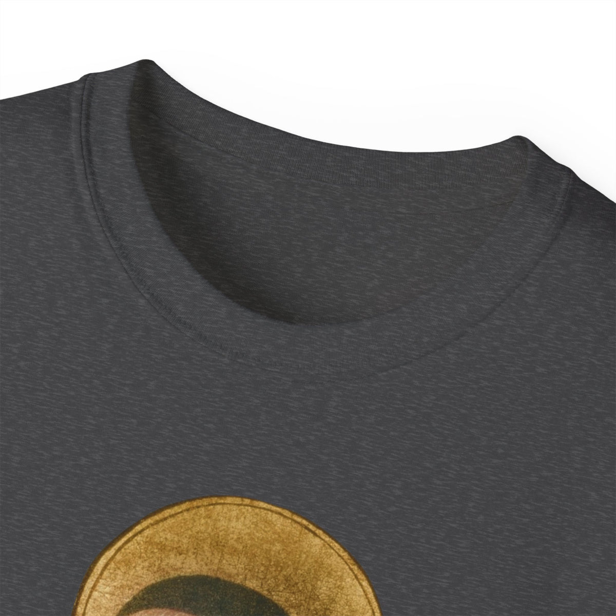 Unisex Graphic Tee, Saint Thomas Aquinas (Pelican in her Piety) Adoro Te Devote Quote