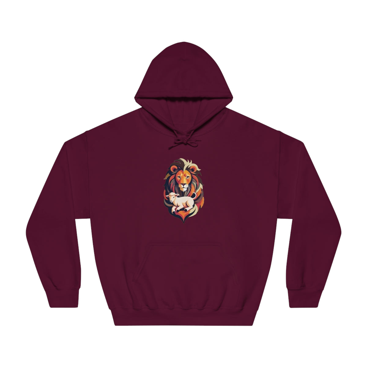 Judah Lamb Logo - Unisex DryBlend® Hooded Sweatshirt
