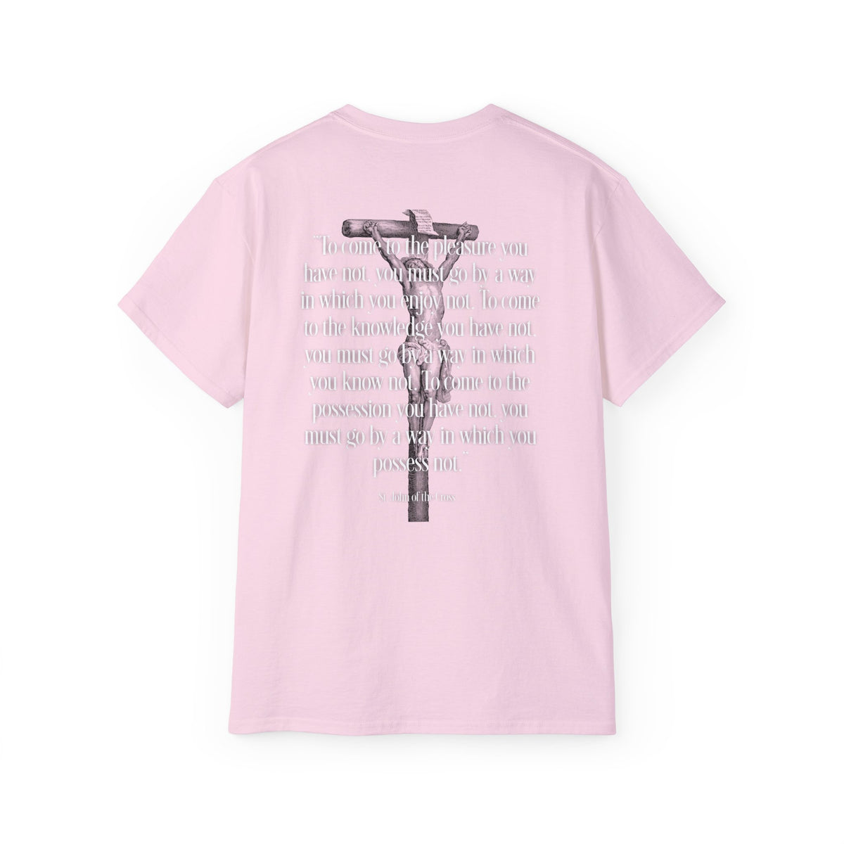 St. John of the Cross Unisex Tee, Inspirational T-Shirt, Spiritual Gift, Motivational Apparel, Faith-Based Clothing, Religious Tee