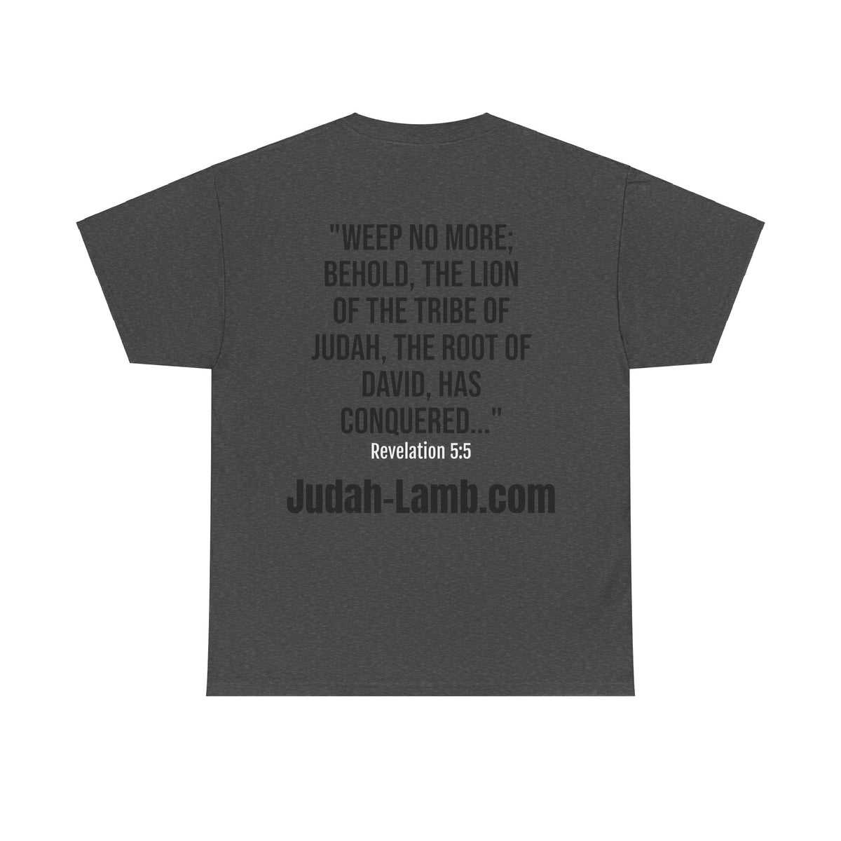 Judah Lamb Logo  - Unisex Heavy Cotton Tee
