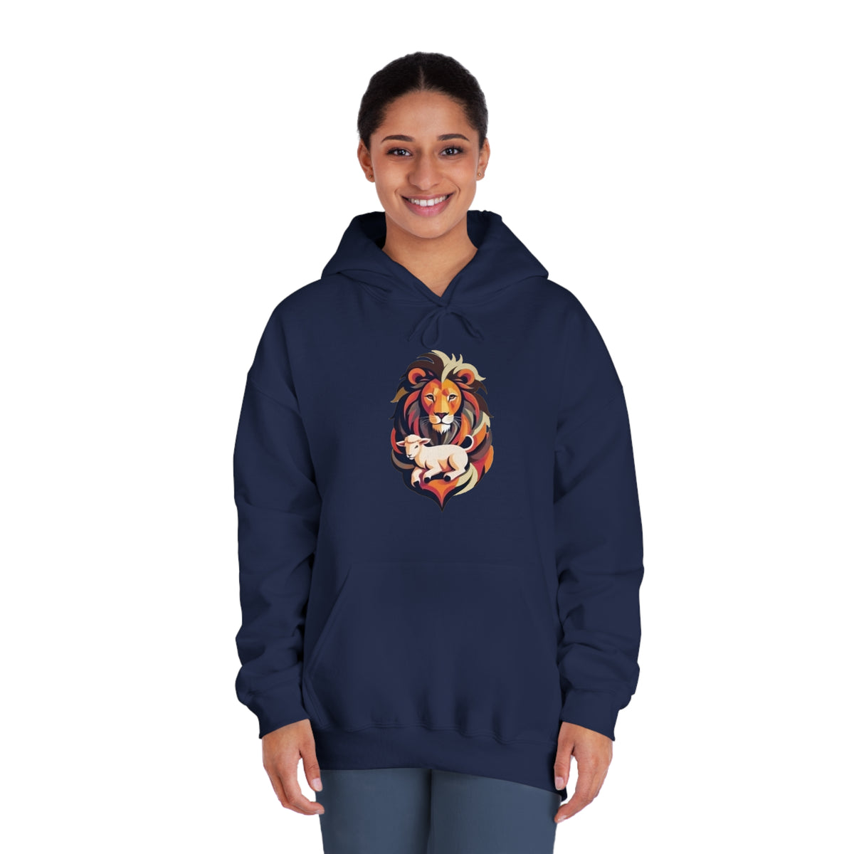 Judah Lamb Logo - Unisex DryBlend® Hooded Sweatshirt