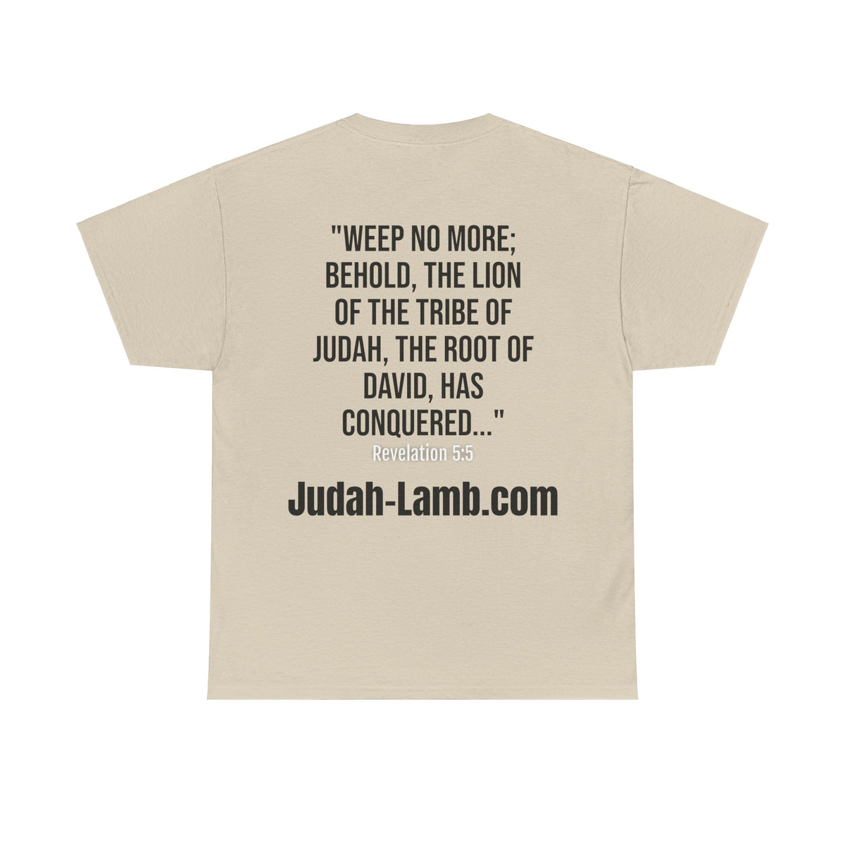 Judah Lamb Logo  - Unisex Heavy Cotton Tee