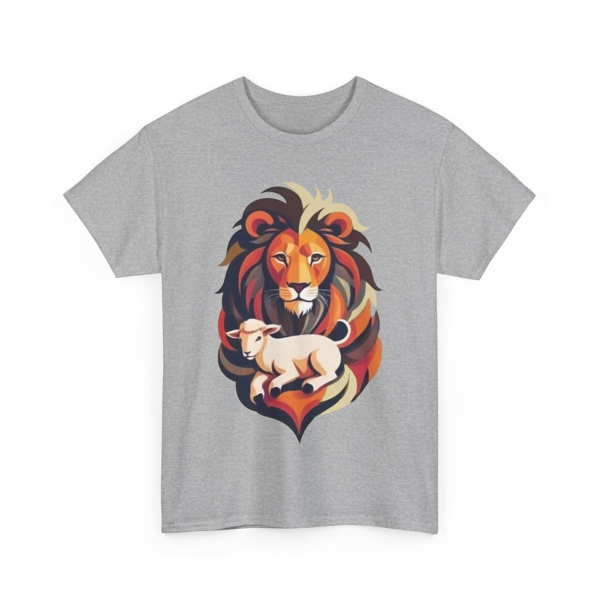 Judah Lamb Logo  - Unisex Heavy Cotton Tee