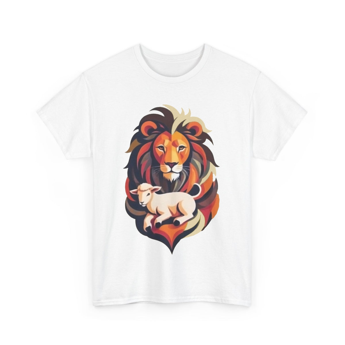 Judah Lamb Logo  - Unisex Heavy Cotton Tee