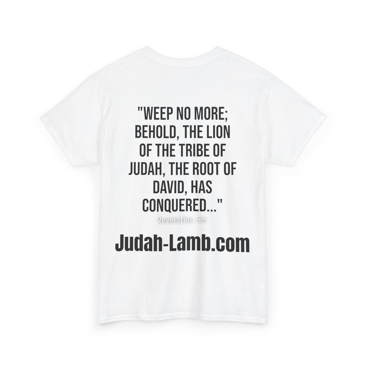 Judah Lamb Logo  - Unisex Heavy Cotton Tee