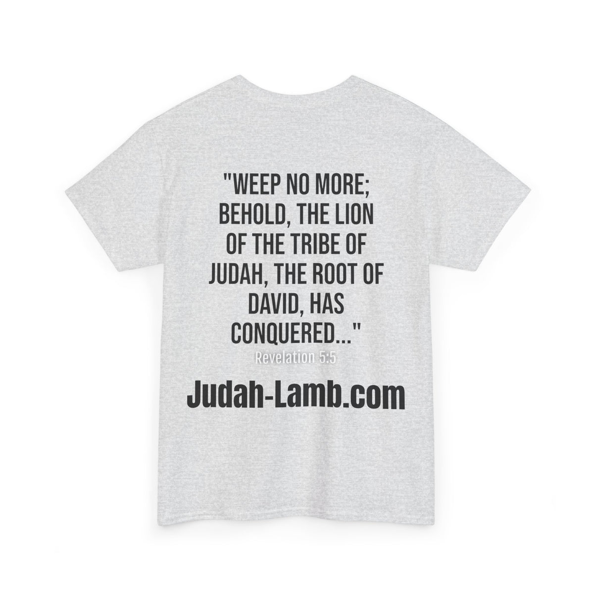 Judah Lamb Logo  - Unisex Heavy Cotton Tee