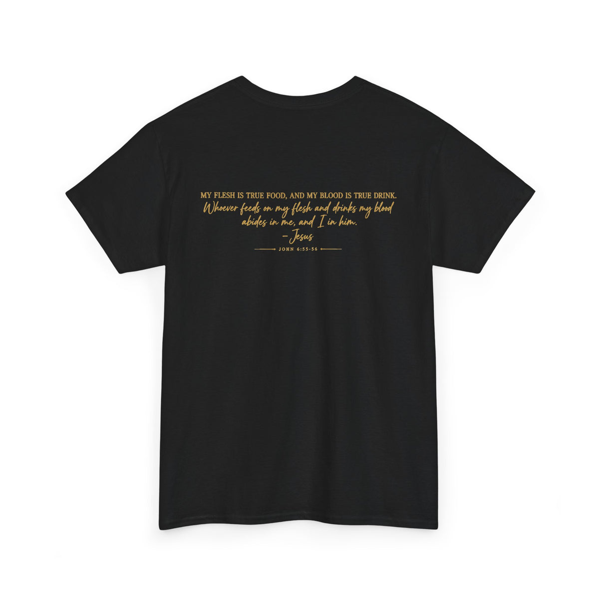 You Are What You Eat Tee — Eucharist-Inspired Christian Graphic Tee