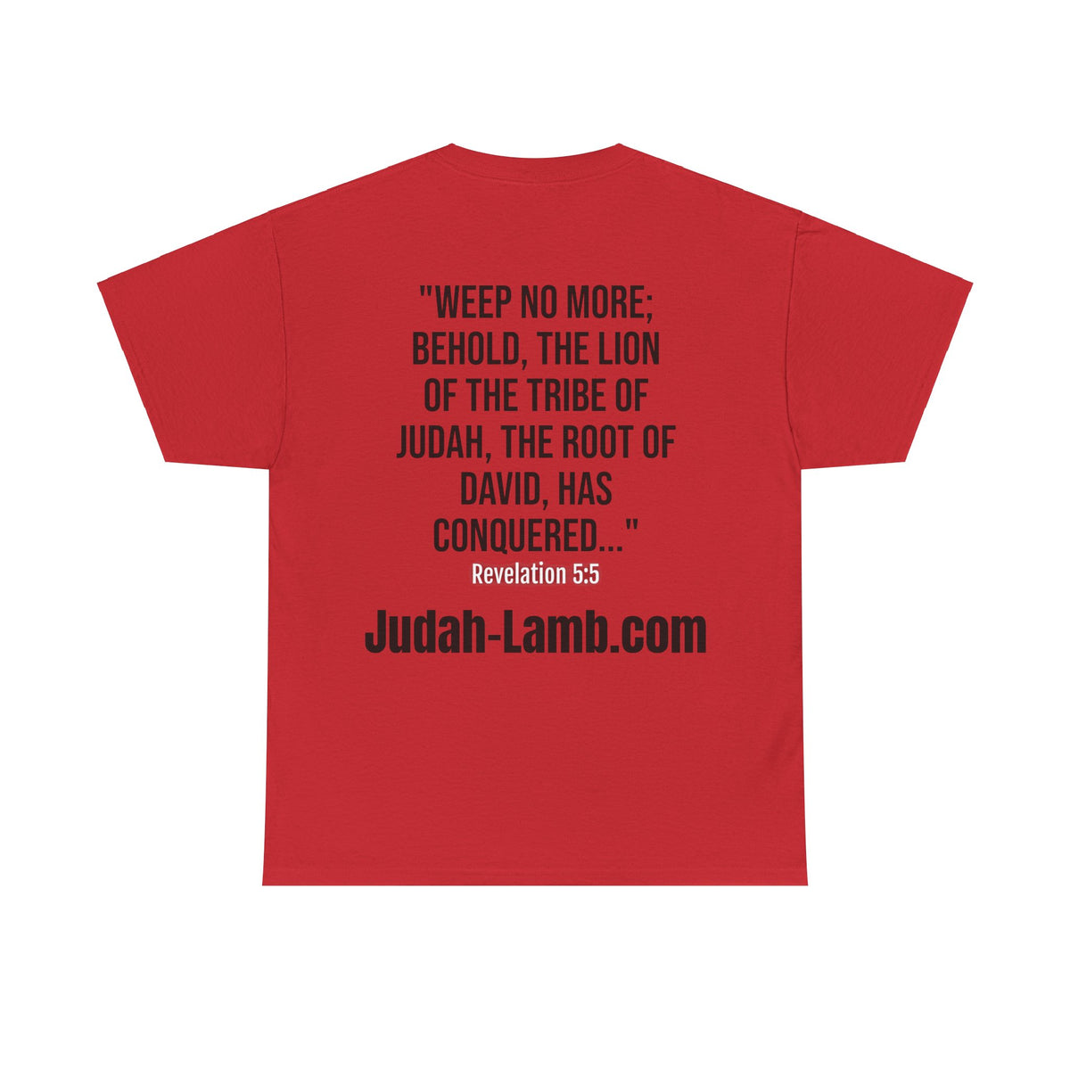 Judah Lamb Logo  - Unisex Heavy Cotton Tee