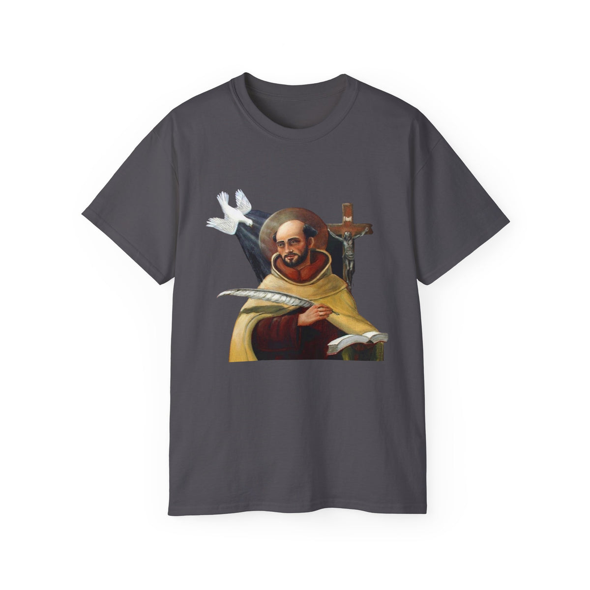 St. John of the Cross Unisex Tee, Inspirational T-Shirt, Spiritual Gift, Motivational Apparel, Faith-Based Clothing, Religious Tee