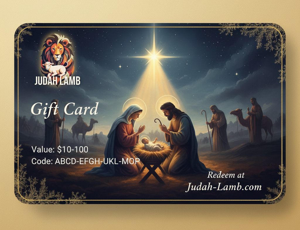Judah Lamb Gift Card