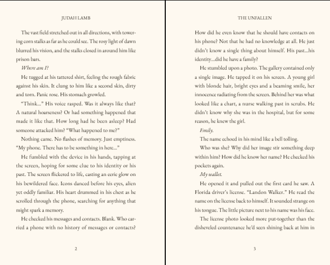The Unfallen Paperback Bundle (Books 1-2)